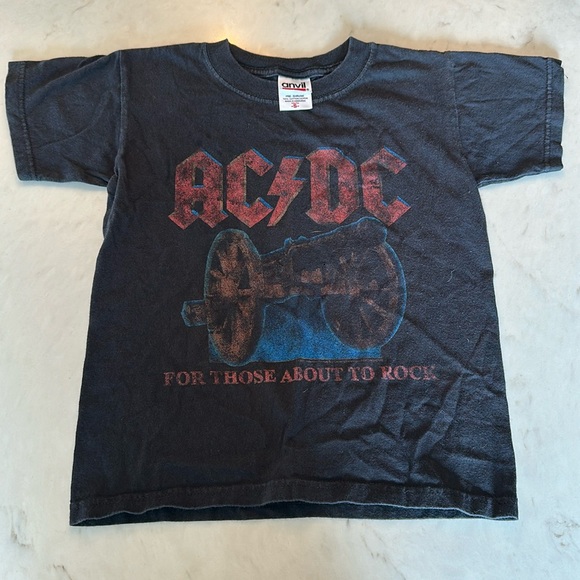 Shirts & Tops | Authentic Acdc Kids Tour Shirt | Poshmark